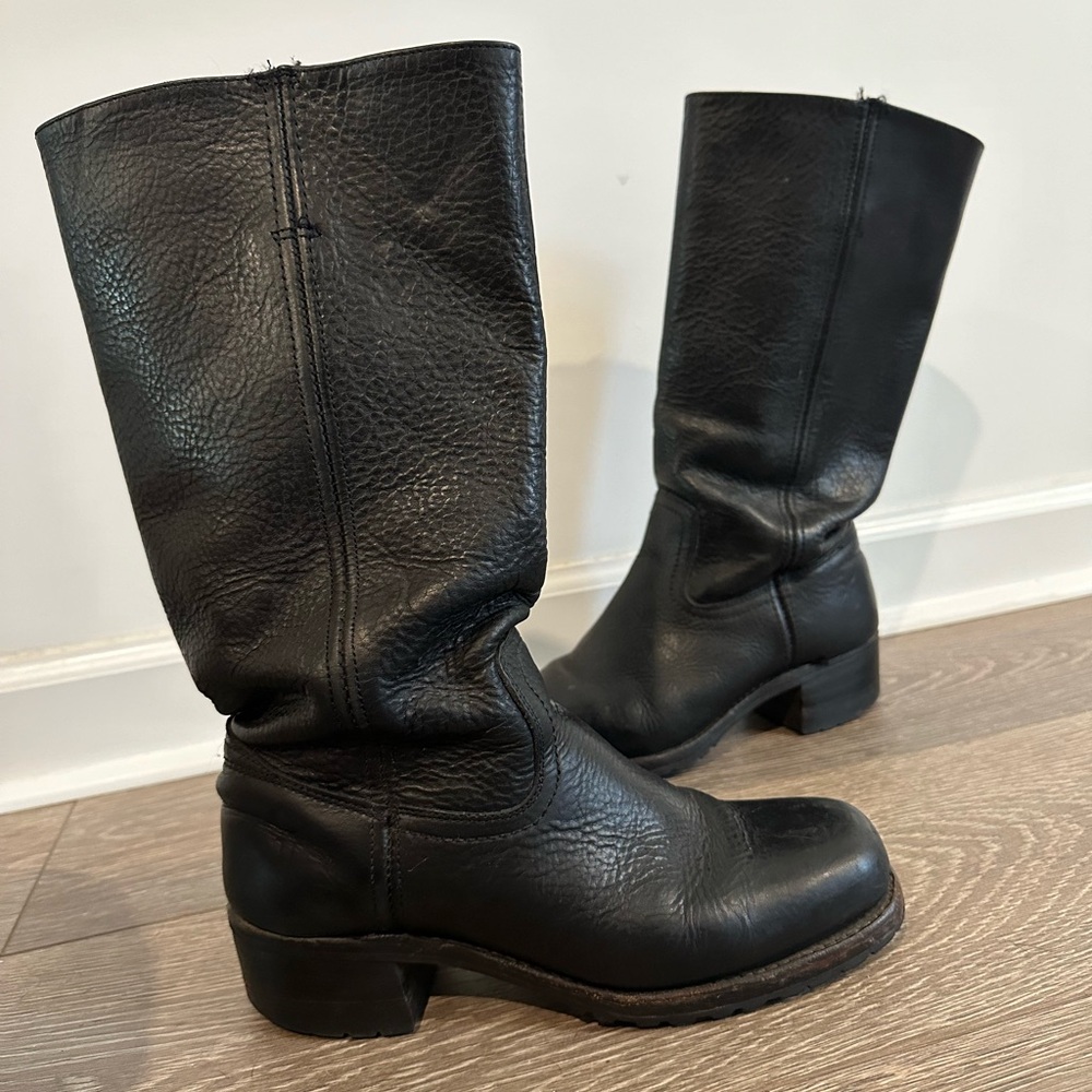 Black Frye Vintage Campus Boots